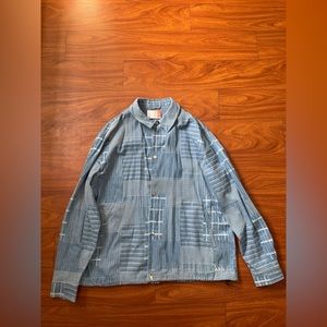 Kith Japanese Indigo Jacquard
Coaches Jacket